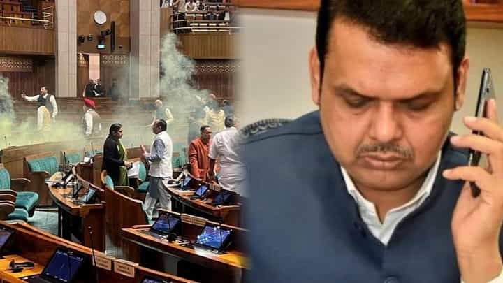 लोकसभेतील 'त्या' घटनेनंतर फडणवीस यांचा पोलीस महासंचालकांना फोन अन् दिले 'हे' आदेश लोकसभेतील 'त्या' घटनेनंतर फडणवीस यांचा पोलीस महासंचालकांना फोन अन् दिले 'हे' आदेश