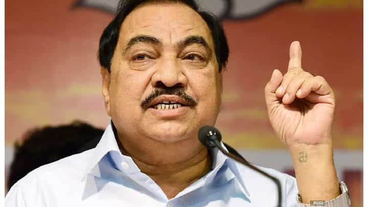एकनाथ खडसे भाजपात प्रवेश करणार? ट्विटच्या माध्यमातून केला खुलासा; म्हणाले, मी भाजपमध्ये... एकनाथ खडसे भाजपात प्रवेश करणार? ट्विटच्या माध्यमातून केला खुलासा; म्हणाले, मी भाजपमध्ये...