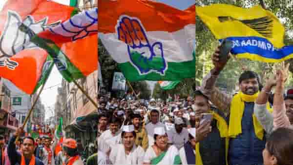 Assembly Election result 2023 | चारही राज्यांचे कल हाती, कुठे काँग्रेस अन् कुठे भाजप