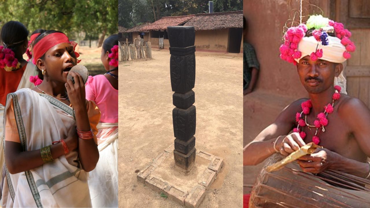 Explainer : आदिवासी यांची जोडीदार शोधण्याची ही 'घोटुल' प्रथा माहित आहे का? Explainer : आदिवासी यांची जोडीदार शोधण्याची ही 'घोटुल' प्रथा माहित आहे का?