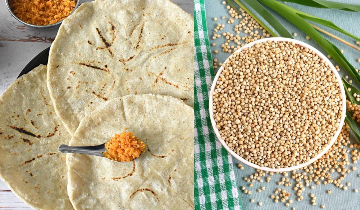 Jowar Roti: हिवाळ्यात का खावी ज्वारीची भाकर, खूप कमी लोकांना माहितीये याचे फायदे Jowar Roti: हिवाळ्यात का खावी ज्वारीची भाकर, खूप कमी लोकांना माहितीये याचे फायदे