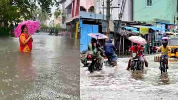 Michaung Cyclone : तमिळनाडू आणि आंध्रप्रदेशमध्ये मिचौंग चक्रीवादळाचा कहर; चेन्नईमध्ये 5 जणांचा मृत्यू