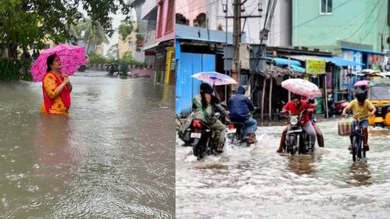 Michaung Cyclone : तमिळनाडू आणि आंध्रप्रदेशमध्ये 'मिचौंग' चक्रीवादळाचा कहर; चेन्नईमध्ये 5 जणांचा मृत्यू