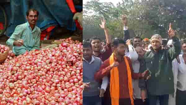 कांदा निर्यात बंदीचे तीव्र पडसाद, मुंबई-आग्रा महामार्ग शेतकऱ्यांना रोखला अन्…