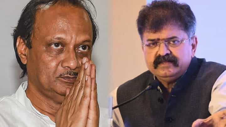 जितेंद्र आव्हाड यांनी निधीच्या मुद्द्यावरून केली अजित दादांची मिमिक्री, म्हणाले... जितेंद्र आव्हाड यांनी निधीच्या मुद्द्यावरून केली अजित दादांची मिमिक्री, म्हणाले...