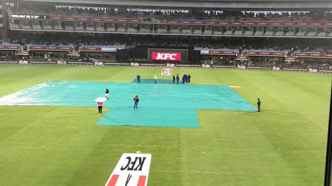 SA vs IND 2nd T20 Rain | 19 व्या ओव्हरनंतर खेळ थांबला, पावसाचा खोडा