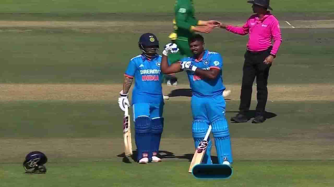 Sanju Samson ची शतकी खेळी, बायसेप दाखवत टीकाकारांना चोख उत्तर