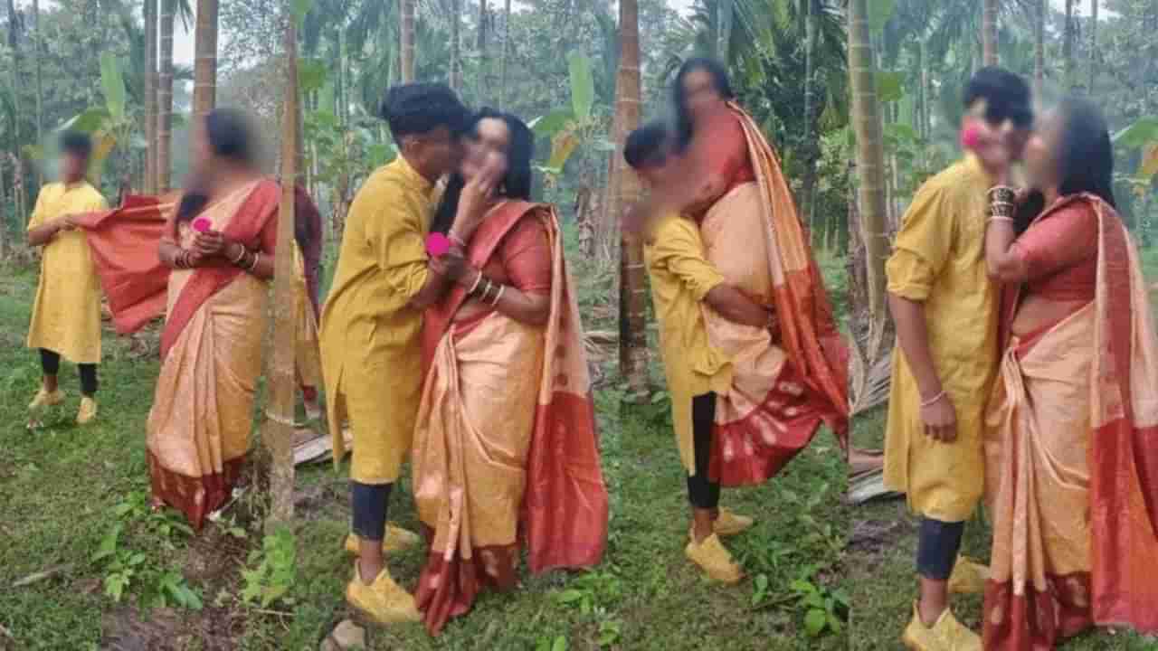 काय बोलायच? मिठी, Kissing, शाळेच्या सहलीत मुख्याध्यापिकेचा विद्यार्थ्यासोबत रोमान्स, Photo Viral