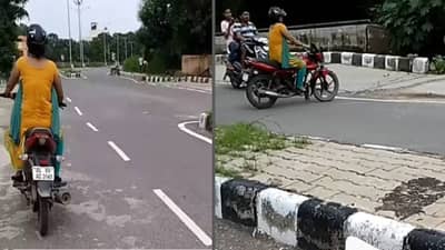 Video | हट्टी बायकोमुळे भयंकर अपघात, ब्रेक मारायला सांगूनही... एक कोटी लोकांनी...