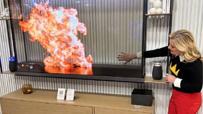 जगातील पहिला ट्रान्सपरंट टीव्ही, LG ने केली कमाल, पाहा थेट आरपार