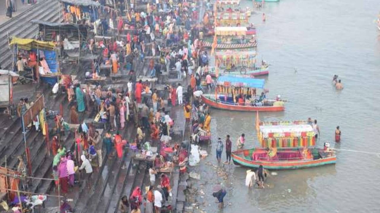 Ayodha Ram Mandir : अयोध्येतील शरयूच्या तीरावर रामभक्तांची गर्दी, पवित्र नदीत स्नान