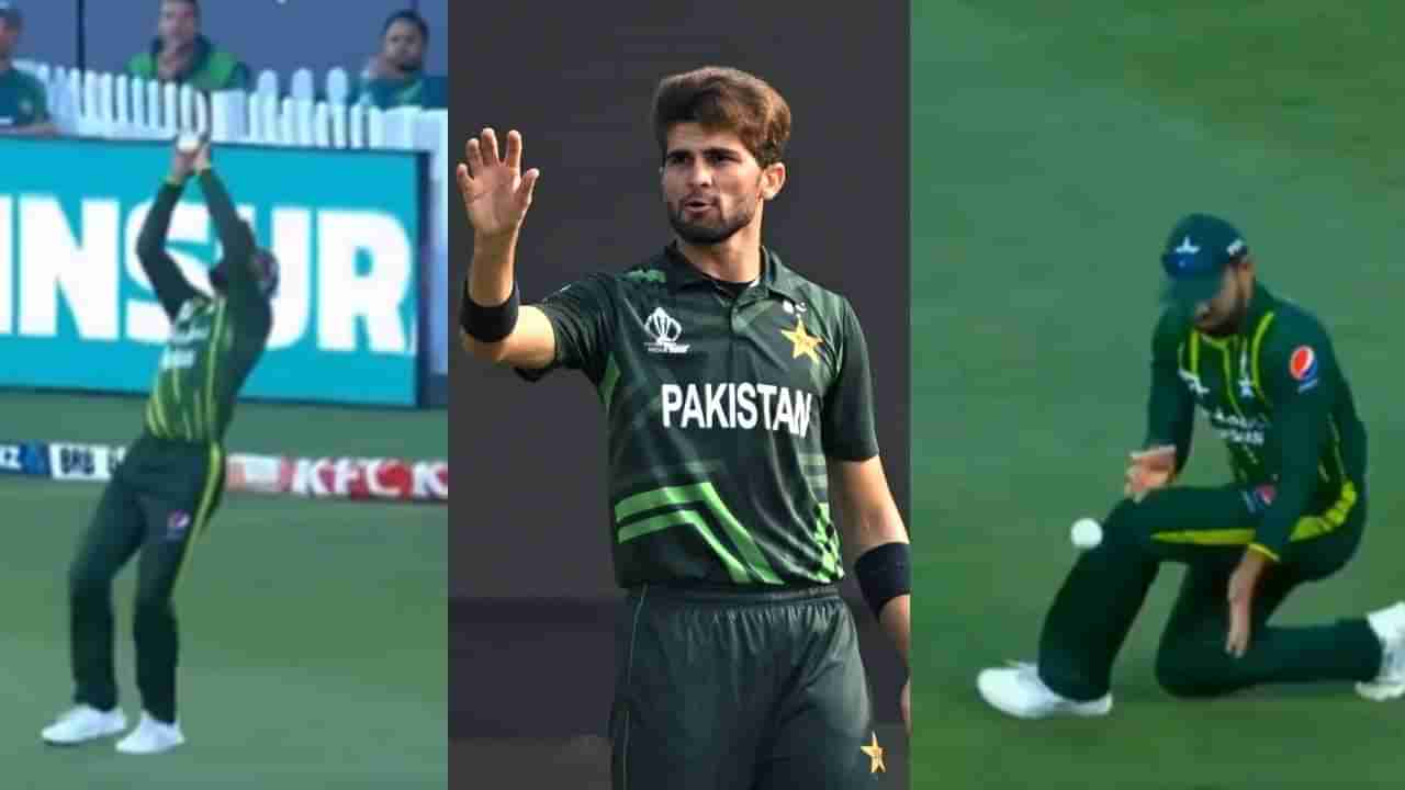 PAK vs NZ : पाकिस्तानच्या खेळाडूंनी झेल पकडताना पुन्हा खाल्ली माती! त्याच त्याच चुका पुन्हा केल्या, पाहा Video