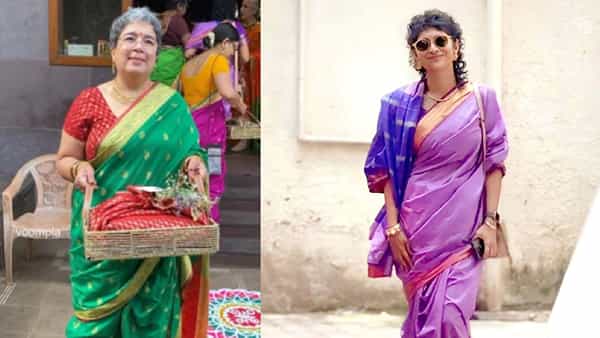 आमिर खानची लाडकी लेक आयरा खान उद्या (3 जानेवारी) लग्नबंधनात अडकणार आहे. त्यापूर्वी हळदीच्या कार्यक्रमात आमिरच्या दोन्ही पूर्व पत्नींनी सर्वांचं लक्ष वेधलं आहे. आमिरची पहिली पत्नी रिना दत्ता आणि दुसरी पत्नी किरण राव या दोघी नऊवारी साडी नेसून कार्यक्रमाला पोहोचल्या आहेत.