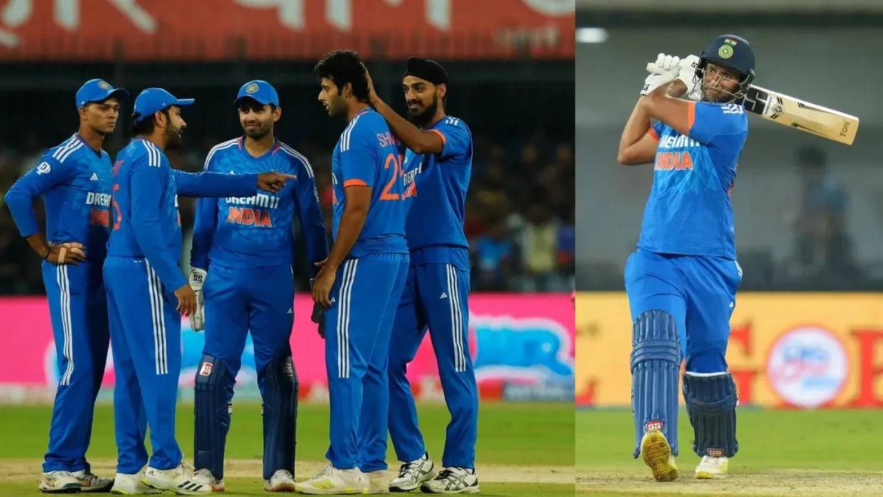 शिवम दुबेने अफगाणिस्तानविरुद्धच्या पहिल्या टी20 सामन्यात नाबाद अर्धशतक झळकावत 1 बळी घेतला. दुसऱ्या सामन्यातही त्याने एक विकेटसह अर्धशतक झळकावले आहे. यासह शिवम दुबेने विराट कोहलीच्या विक्रमाची बरोबरी केली आहे. 