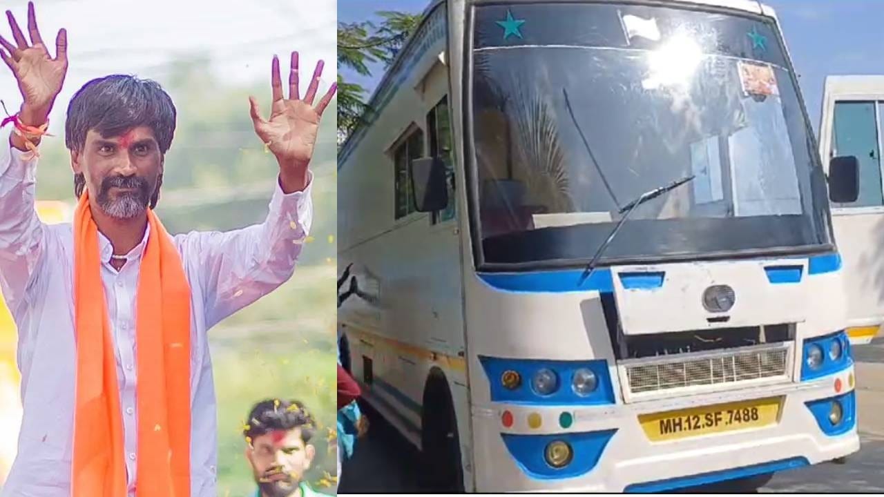 सोफा, बाथरूम, टीव्ही अन् चार्जिंगची सोय; मनोज जरांगे यांच्या दिमतीला