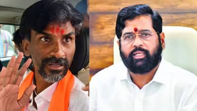 Maratha Reservation : समाज म्हणून आमचा एकनाथ शिंदे यांना विरोध संपला - मनोज जरांगे पाटील