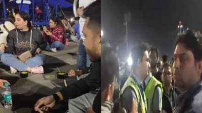 शेतात नाही तर मुंबई विमानतळाच्या धावपट्टीवर करतायं जेवण, Video व्हायरल कारण...