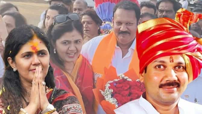 लोकसभेसाठी छत्रपती उदयनराजे भोसले यांचा प्रस्ताव, पंकजा मुंडे म्हणाल्या त्याचा सन्मान पण...