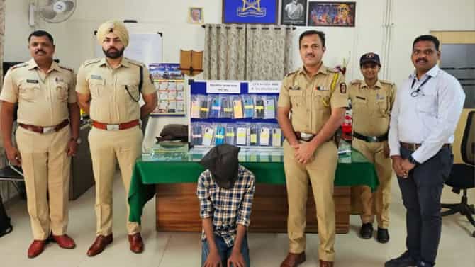 Pune : कायपण डोकं ! बिलामध्ये फेरफार करून विकायचा चोरीचे मोबाईल, उच्चशिक्षित तरूणाचे कारनामे