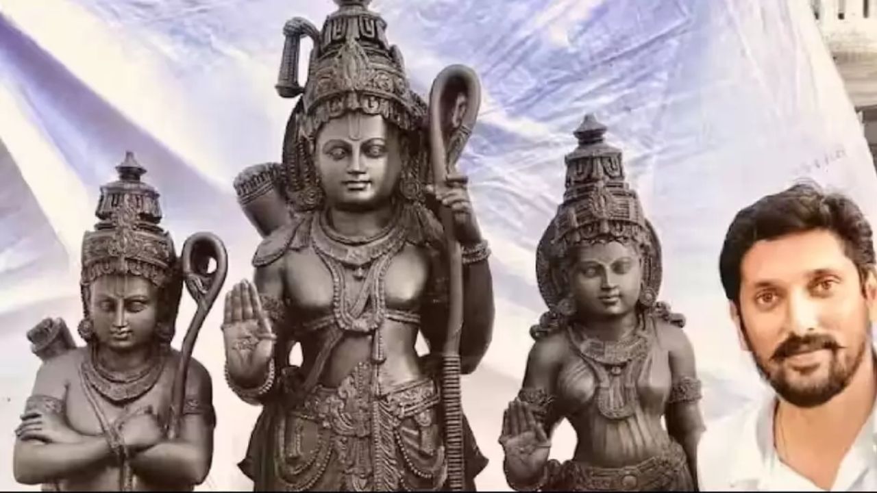 रामलल्लाची मूर्ती तयार होईपर्यंत फोन नाही, पत्नी, मुलांशी संवाद नाही, मूर्तीकार अरुण योगीराजची एकाग्रता अन् मेहनत रामलल्लाची मूर्ती तयार होईपर्यंत फोन नाही, पत्नी, मुलांशी संवाद नाही, मूर्तीकार अरुण योगीराजची एकाग्रता अन् मेहनत