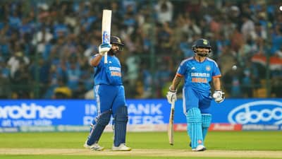 हिटमॅन Rohit Sharma याचा वर्ल्ड रेकॉर्ड, अफगाणिस्तानच्या गोलंदाजांना झोडलं