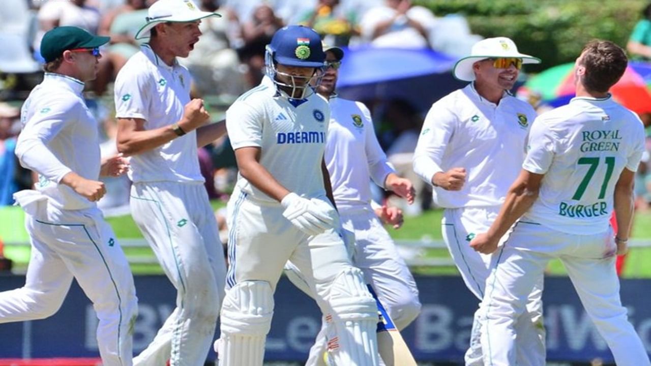 SA vs IND 2nd Test Day 1 पहिल्याच दिवशी 23 विकेट्स, दक्षिण आफ्रिका 36