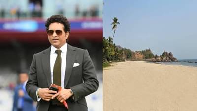 India vs Maldives | वादानंतर सचिन तेंडुलकर कोकणातल्या या किनाऱ्यावर खेळला बीच क्रिकेट