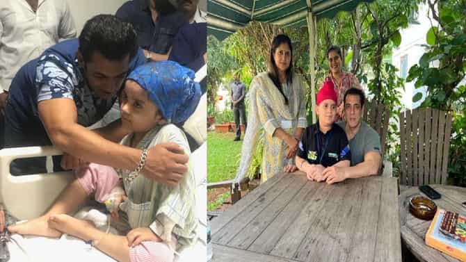 कॅन्सर ग्रस्त चिमुकल्यासाठी सलमान खान याने घेतला मोठा निर्णय; भाईजानने मुलाची इच्छा तर पूर्ण केलीच, पण...