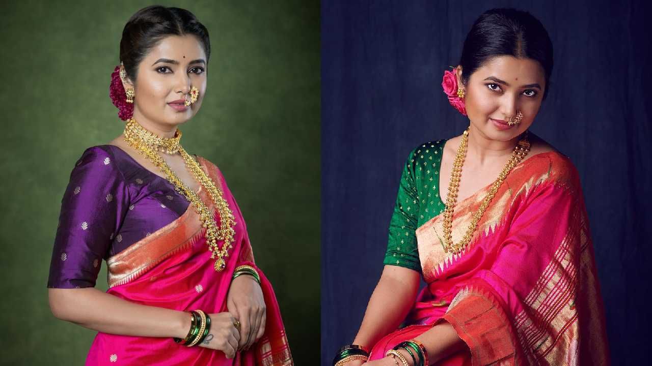 'प्राजक्तराज'ला एक वर्ष झालं आहे. तुम्ही सगळ्यांनी खूप भरभरून प्रेम दिलं. आज एक नवा दागिना लाँच करत आहे. सिंगापूरमधून हा दागिना लाँच करतेय, याचा अत्यंत आनंद होत आहे, असं प्राजक्ता या लाईव्हमध्ये म्हणाली. 