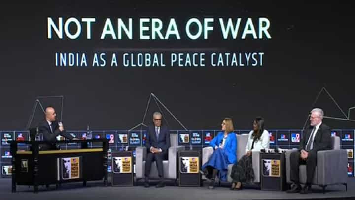 WITT Global Summit : 'व्हॉट इंडिया थिंक्स टुडे'मध्ये Not An ERA Of War विषयावर सखोल चर्चा, भारताची भूमिका काय? WITT Global Summit : 'व्हॉट इंडिया थिंक्स टुडे'मध्ये Not An ERA Of War विषयावर सखोल चर्चा, भारताची भूमिका काय?