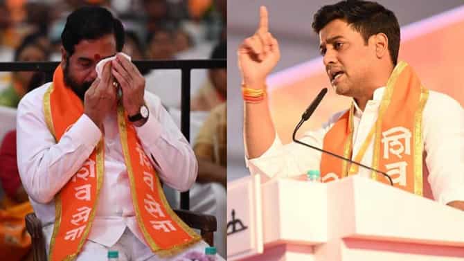 लेकाचं दमदार भाषण ऐकताना मुख्यमंत्र्यांच्या डोळ्यात पाणी; म्हणाले, श्रीकांत बोलत असताना...