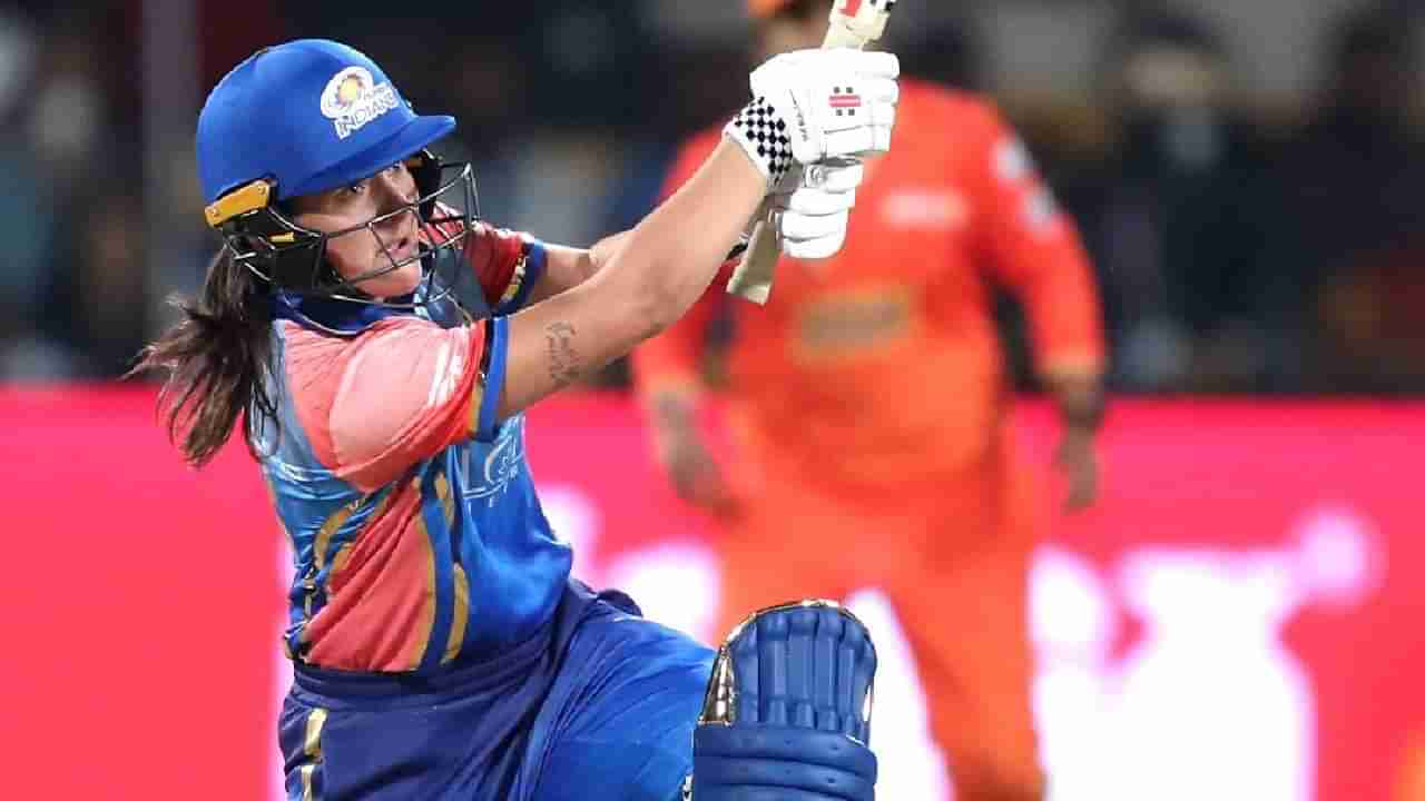 WPL 2024, MI vs GG : मुंबई इंडियन्सचा सलग दुसरा विजय, गुजरातला पाच विकेट्सने लोळवलं