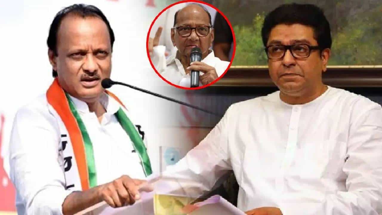 NCP Crisis | पक्ष उभा करायला राज ठाकरे यांच्यासारखा संघर्ष, हिंमत लागते! अजित पवार यांना मनसेने डिवचले