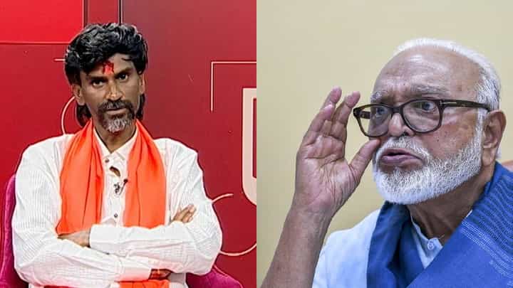 Video | 'हवे तर भुजबळांना पोलीसांचे कपडे घाला....', मनोज जरांगे यांनी काय केली मागणी Video | 'हवे तर भुजबळांना पोलीसांचे कपडे घाला....', मनोज जरांगे यांनी काय केली मागणी