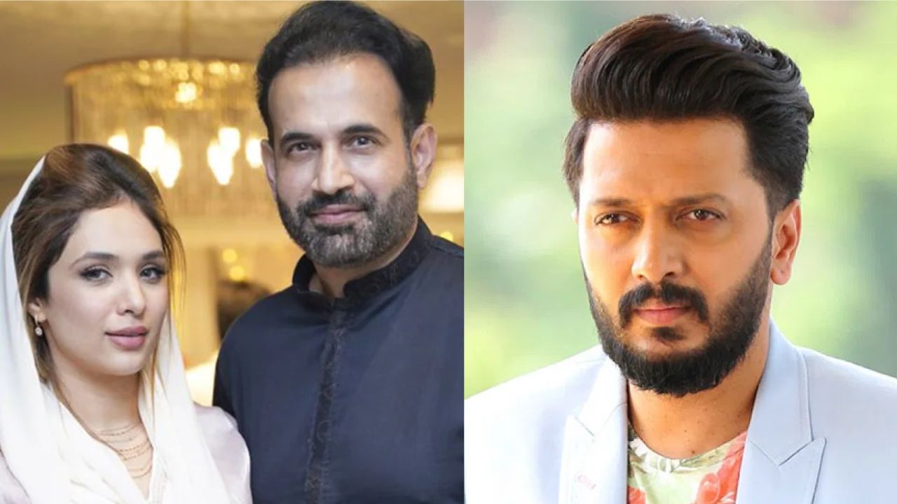 तुम्हा दोघांना लग्नाच्या वाढदिवसाच्या शुभेच्छा, आनंदी, निरोगी राहा, असं रितेश देशमुख याने इरफान पठाण याला शुभेच्छा देताना म्हटलं आहे. 