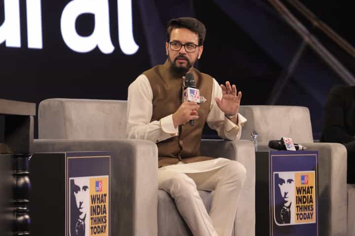 WITT Global Summit : खेलो इंडियाची जादू ऑलिम्पिकमध्ये अन् भारतच वर्चस्व गाजवणार, केंद्रीय मंत्री अनुराग ठाकूर यांचा विश्वास WITT Global Summit : खेलो इंडियाची जादू ऑलिम्पिकमध्ये अन् भारतच वर्चस्व गाजवणार, केंद्रीय मंत्री अनुराग ठाकूर यांचा विश्वास