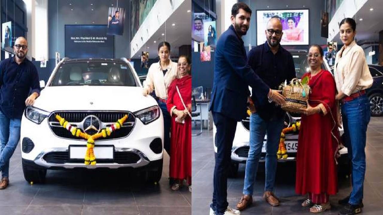 प्रियामणीने Mercedec-Benz GLC विकत घेतलीय. या लग्झरी कारची किंमत 74.20 लाख रुपयापासून सुरु होते. 