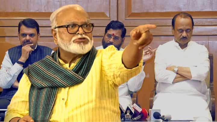 'शिवरायांच्या पुतळ्याखाली बसून जरांगेंच्या मुख्यमंत्री, उपमुख्यमंत्र्यांना शिव्या', भुजबळांनी वाचला तक्रारीचा पाढा 'शिवरायांच्या पुतळ्याखाली बसून जरांगेंच्या मुख्यमंत्री, उपमुख्यमंत्र्यांना शिव्या', भुजबळांनी वाचला तक्रारीचा पाढा