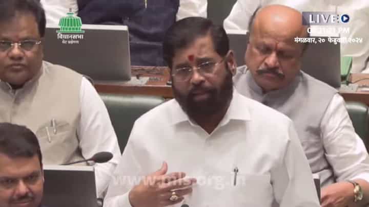 विधानसभेतही मराठा आरक्षणाचा प्रस्ताव मंजूर, मुख्यमंत्री एकनाथ शिंदे म्हणाले... विधानसभेतही मराठा आरक्षणाचा प्रस्ताव मंजूर, मुख्यमंत्री एकनाथ शिंदे म्हणाले...