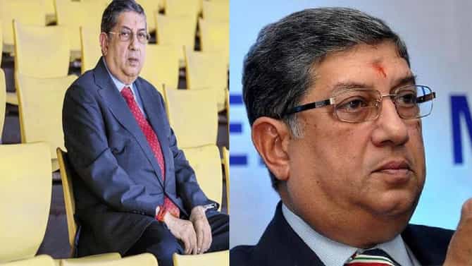 बीसीसीआयचे माजी चेअरमन एन श्रीनिवासन यांना झटका, इंडिया सिमेंटवर ईडीचा छापा