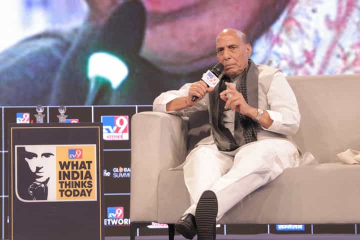 WITT Global Summit : PoK बाबत भारताचा प्लॅन नेमका कसा? राजनाथ सिंह यांनी कॉन्क्लेव्हमध्ये सांगितलं सारंकाही WITT Global Summit : PoK बाबत भारताचा प्लॅन नेमका कसा? राजनाथ सिंह यांनी कॉन्क्लेव्हमध्ये सांगितलं सारंकाही