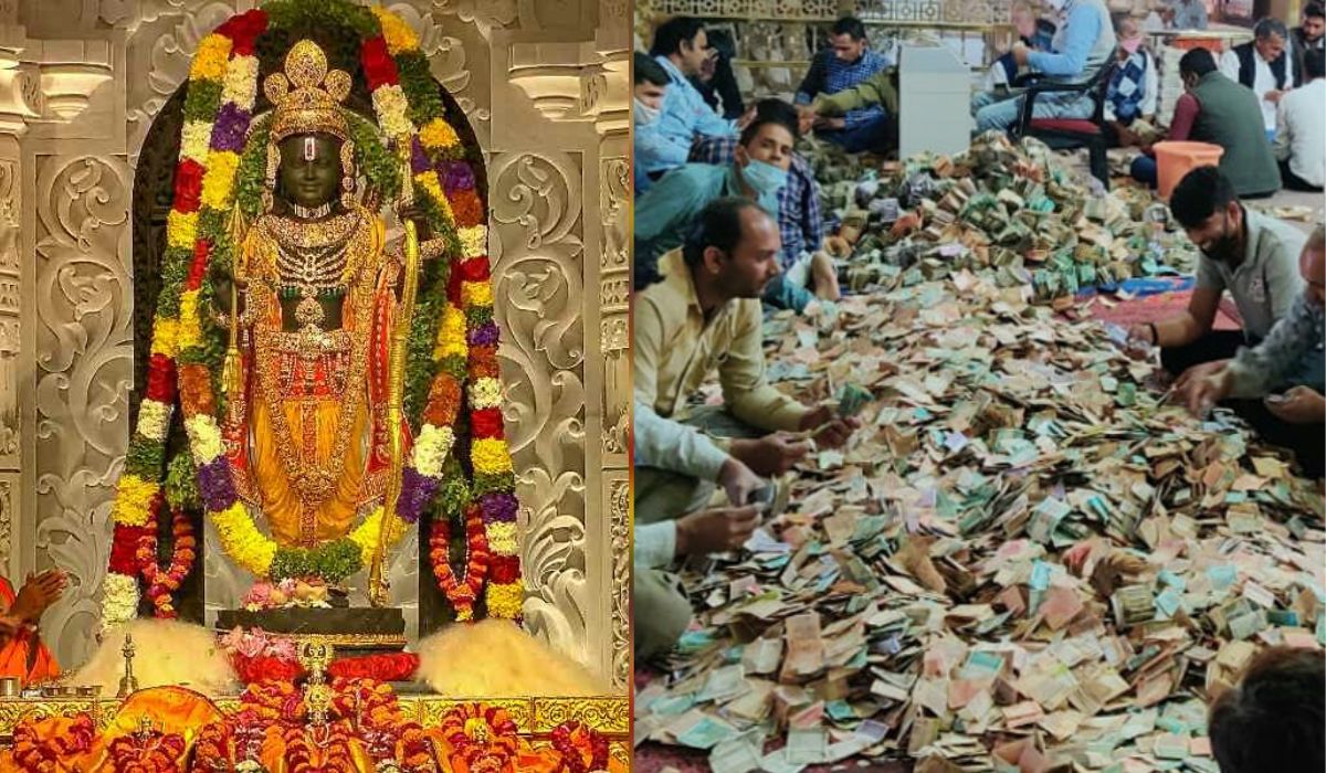 Ram mandir : रामलल्लाच्या चरणी करोडो रुपये दान, 15 दिवसात कोट्याधीश झाले रामलल्ला