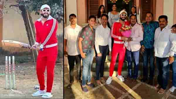 रणवीर सिंगला अलिबागची भुरळ! क्रिकेट खेळण्याचा आनंद लुटत केली चौके-छक्यांची बरसात