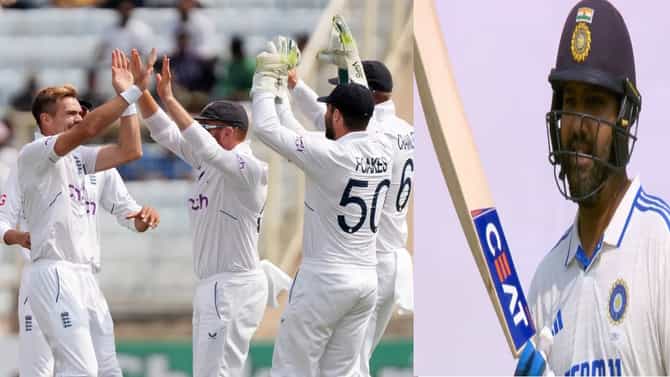 IND vs ENG 4Th Test | रोहित शर्मा आऊट, टीम इंडियाला मोठा झटका