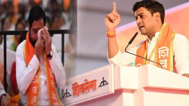 अन् एकनाथ शिंदे भावूक झालेत, श्रीकांत शिंदे यांच्या भाषणानंतर मुख्यमंत्र्यांचं भावनिक ट्वीट अन् एकनाथ शिंदे भावूक झालेत, श्रीकांत शिंदे यांच्या भाषणानंतर मुख्यमंत्र्यांचं भावनिक ट्वीट