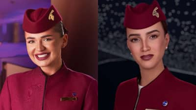 आता आली AI एअर होस्टेस, जगातला असा पहिला देश ज्याने तयार केली पहिली AI एअर होस्टेस