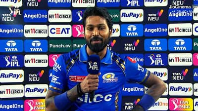 MI vs SRH : मुंबईच्या लाजिरवाण्या पराभवावर बोलताना पंड्या म्हणाला, रोहित इशान यांनी...