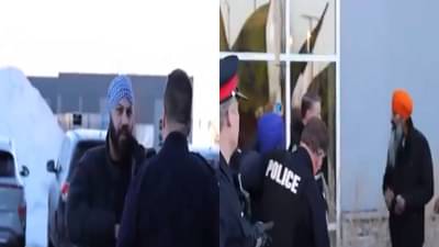 India vs Canada | ट्रूडोंच्या राज्यात खलिस्तान्यांची गुंडगिरी, भारत विरोधी प्रदर्शनात काढल्या तलवारी VIDEO