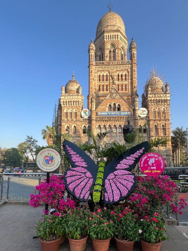 International Women’s Day: जागतिक महिला दिनानिमित्त मुंबई महापालिकेसमोर सेल्फी पॉईंट