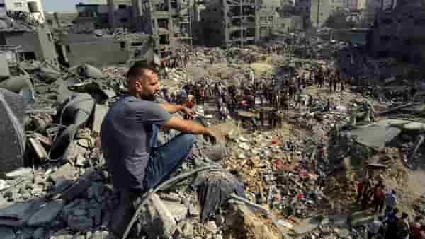 Israel-Hamas War | भयानक, पॅलेस्टिनींच्या जमावावर इस्रायली सैन्याचा अंदाधुंद गोळीबार, नेमक काय घडलं? किती ठार?